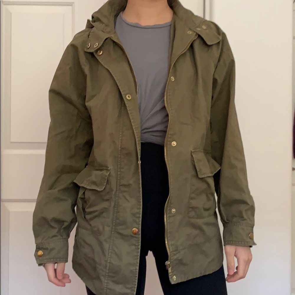 Military Olive Green Jacket